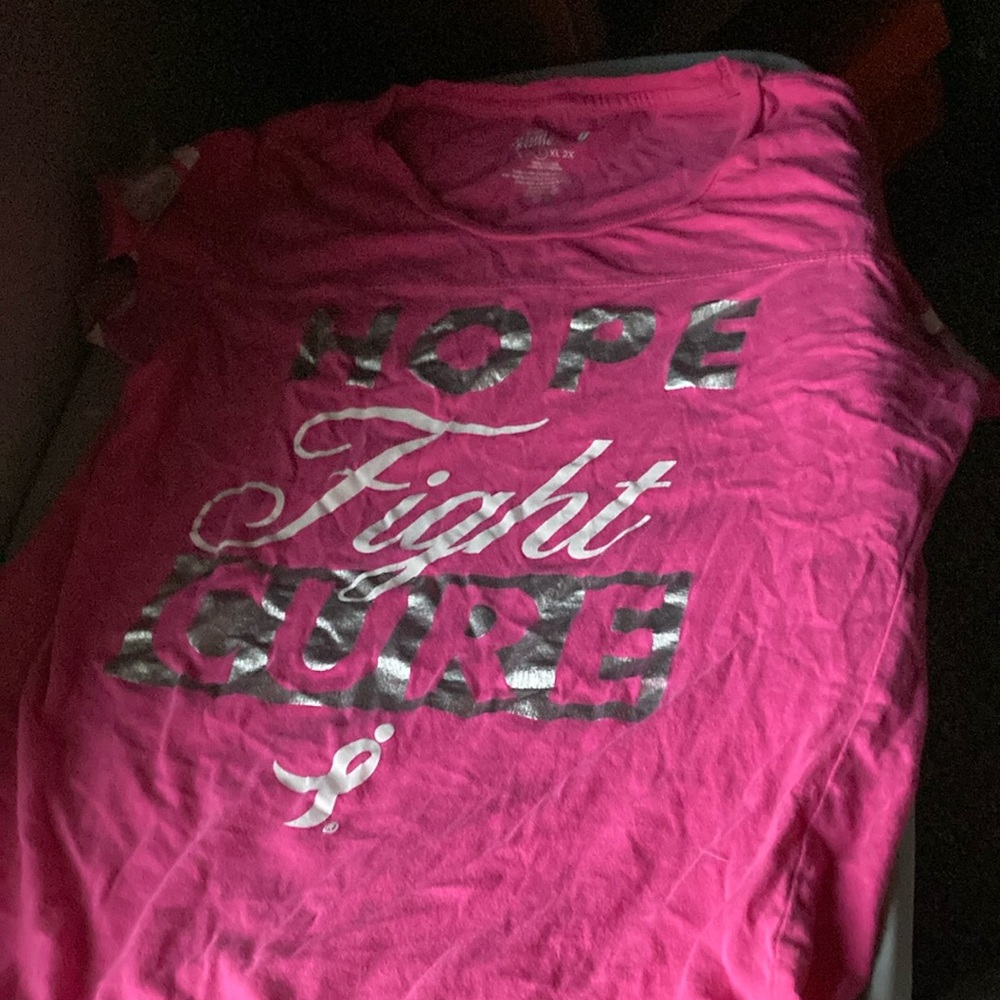 pink cancer tshirt